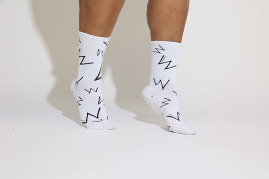 Luxe Soles Logo Sock