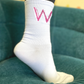 Pink Logo Crew Sock